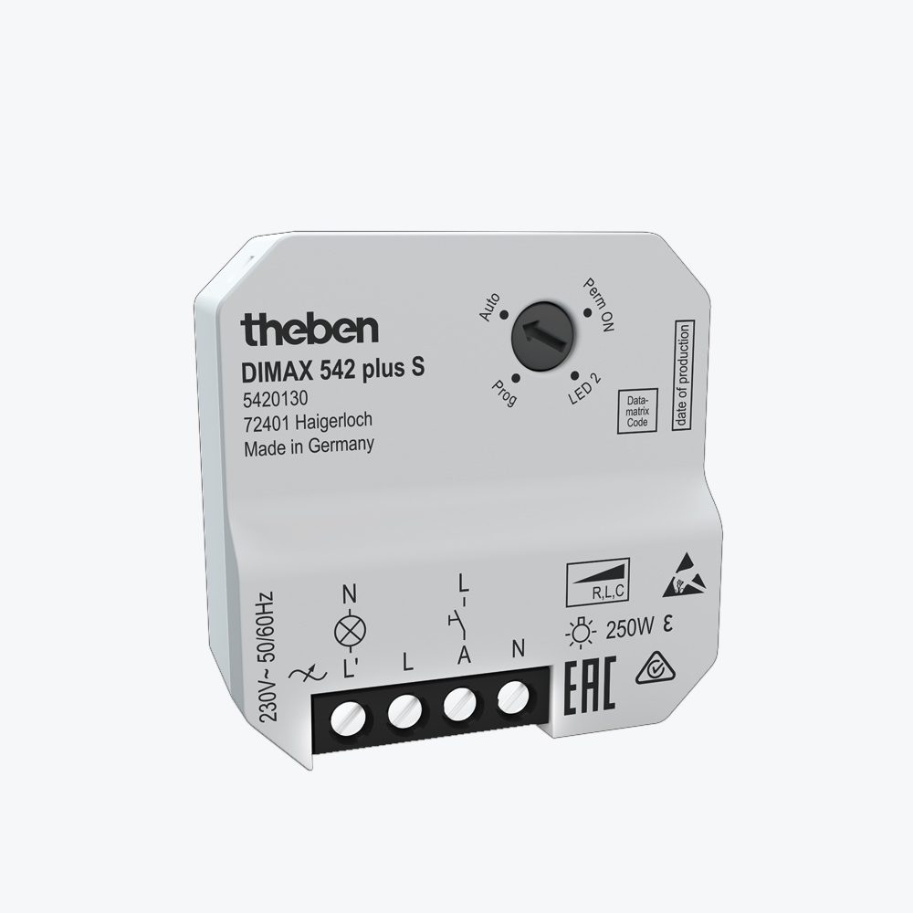 Universele Dimmer – DIMAX 542 plus S | Theben
